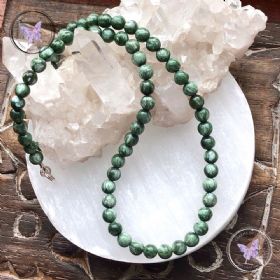 Seraphinite Bead Necklace